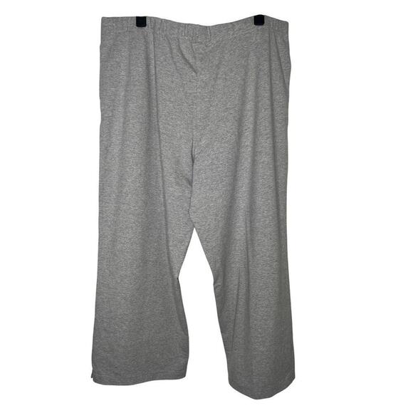 NWT Lauren by Ralph Lauren Active Deadstock Cotton Gray Wide Leg Sweatpants XL - Picture 7 of 8